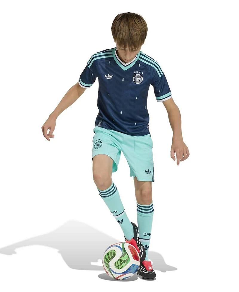 Adidas Big Boys and Girls Navy Germany National Team 2026 Away Replica Jersey