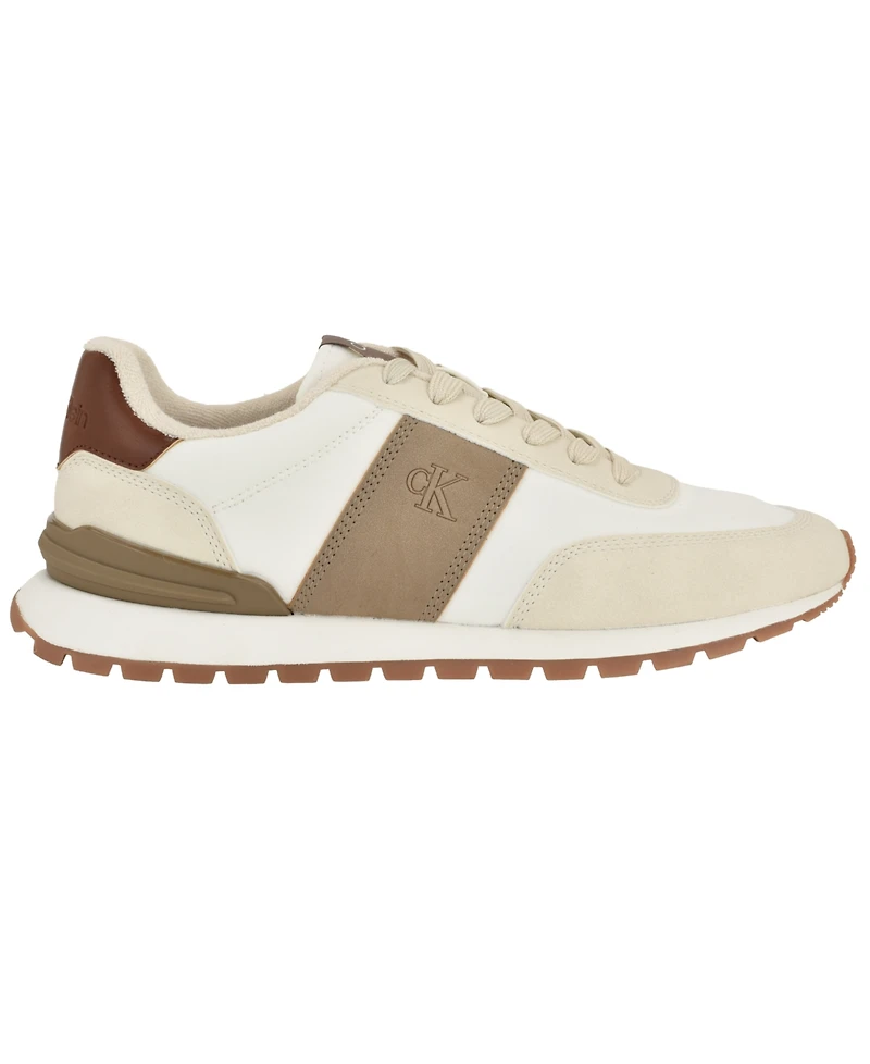 Calvin Klein Men's Rilnen Lace-Up Fashion Athletic Sneakers