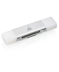 Iogear Usb C Duo Card Reader Sd MicroSD Mmc Rs Mmc
