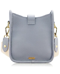 GiGi New York Ellie Pebble Leather Mini Crossbody Handbag