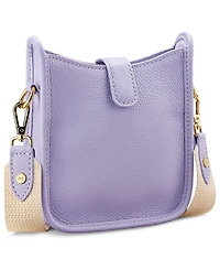 GiGi New York Ellie Pebble Leather Mini Crossbody Handbag
