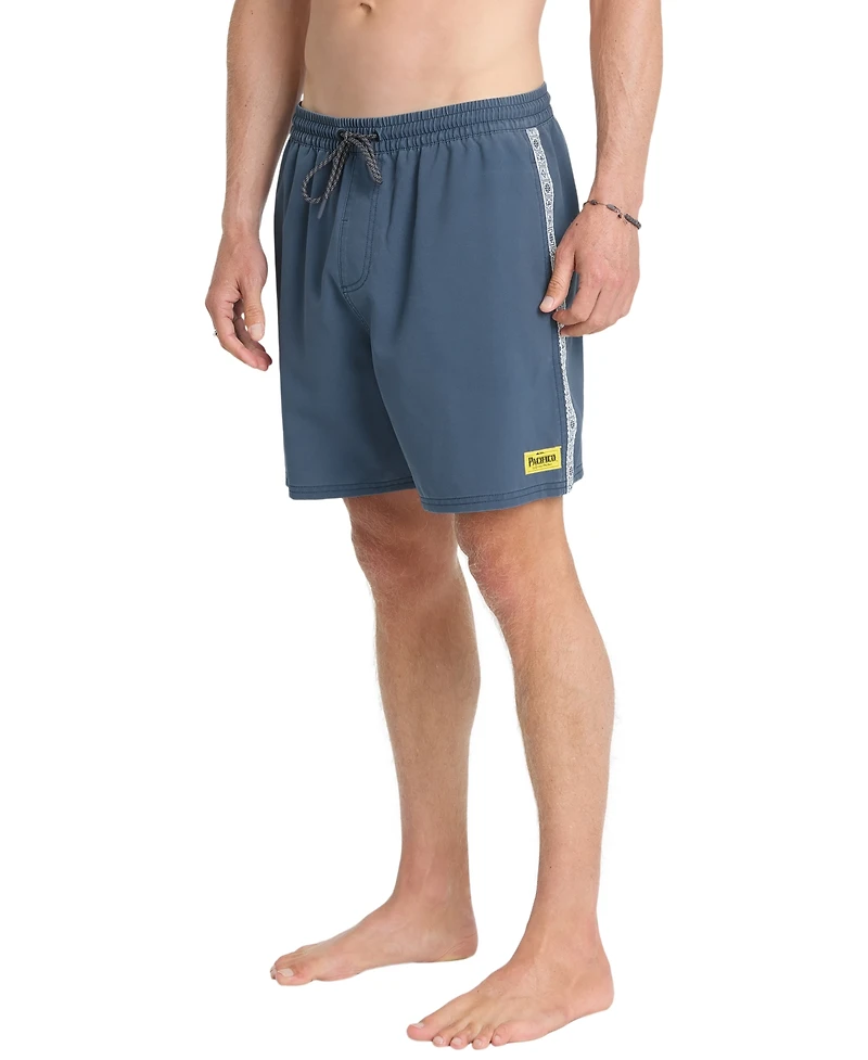 Quiksilver Men's Pacifico Talavera Straight-Fit Volley Swim Shorts