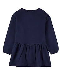 MeMoi The Gingham Bow Sweatshirt Dress - Child