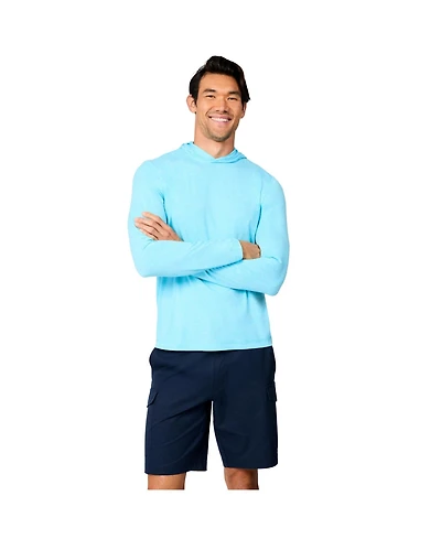 Free Country Men's Microtech Hooded Graphic Sunshirt