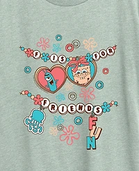 Hybrid Apparel Plus SpongeBob SquarePants Fun Friendship Bracelet Graphic T-Shirt