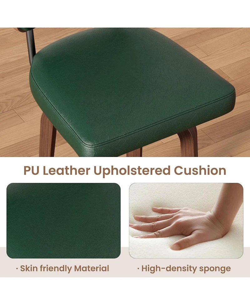 gaomon Swivel Bar Stools Set of 4