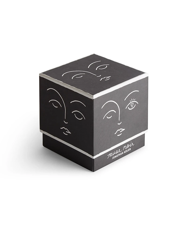 Jonathan Adler Muse Noir 5" Ceramic Candle