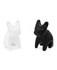 Jonathan Adler French Bulldog Salt & Pepper Shakers, Set of 2