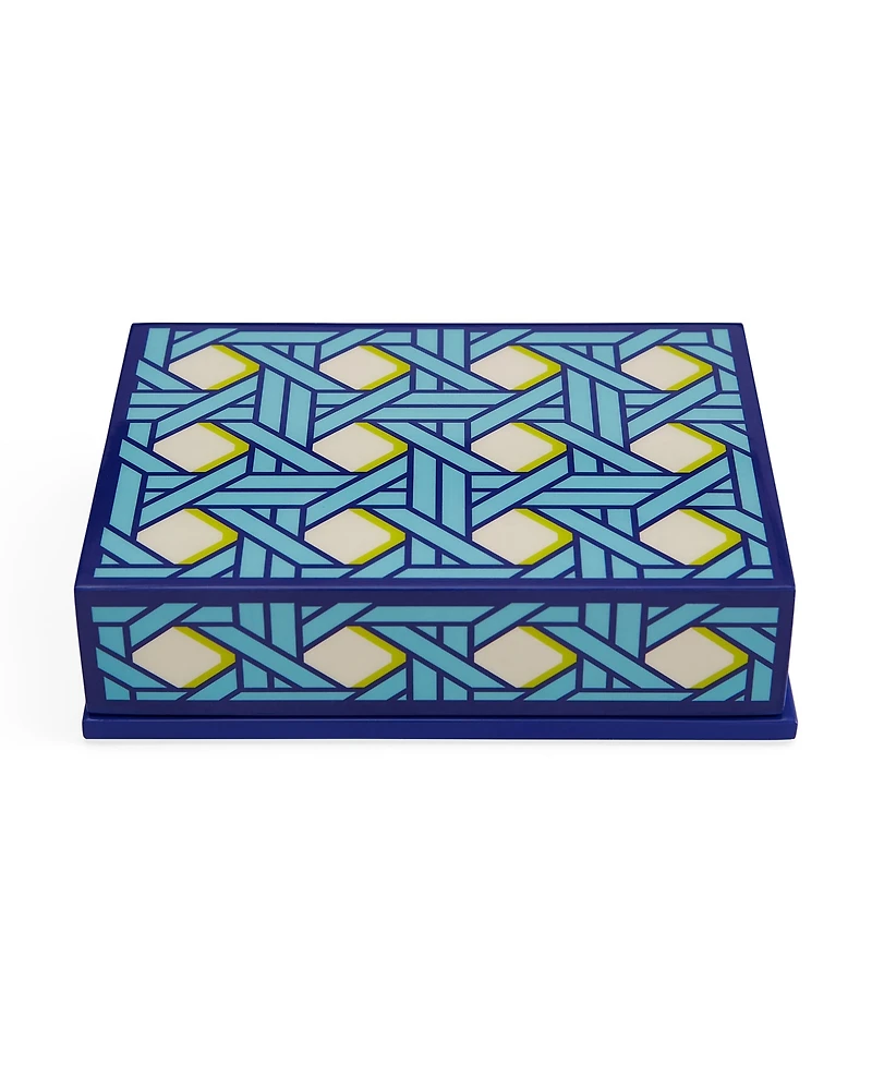 Jonathan Adler Basketweave Lacquer Card Set