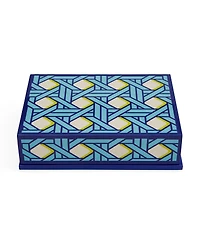 Jonathan Adler Basketweave Lacquer Card Set