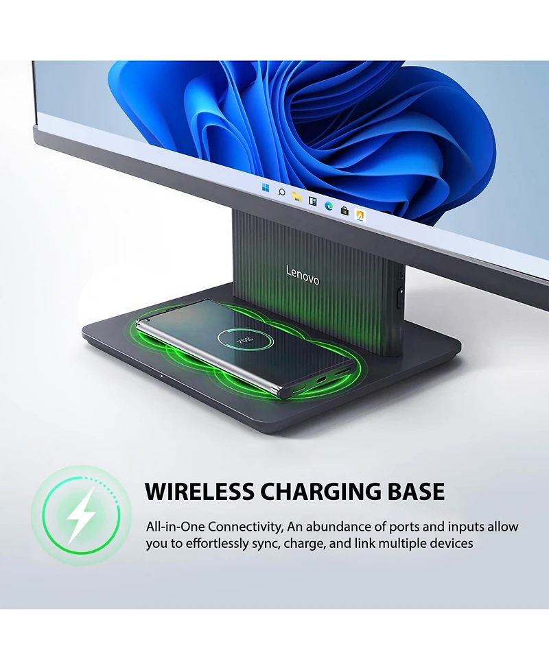 Lenovo IdeaCentre 24" All-in-One Amd Ryzen 5 16GB Ram Amd Radeon Graphics 512GB Ssd Storage Windows 11 Home 100Hz
