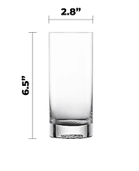 Zwiesel Glas Echo Longdrink Glasses, Set of 4