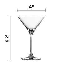Zwiesel Glas Echo Martini Glasses, Set of 4