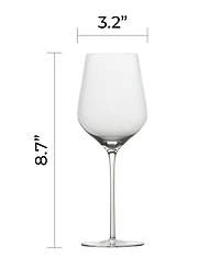Zwiesel Glas Nektar Handmade Red Wine Glasses, Set of 2