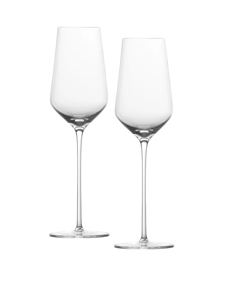 Zwiesel Glas Nektar Handmade Champagne Glasses, Set of 2