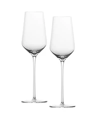 Zwiesel Glas Nektar Handmade Champagne Glasses, Set of 2