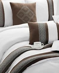 Stratford Park Durango Stripes 7-Pc. Comforter Set