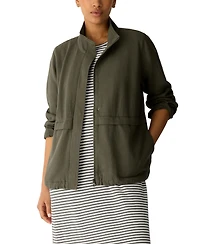 Eileen Fisher Women's Zip-Up Jacket, Regular and Plus