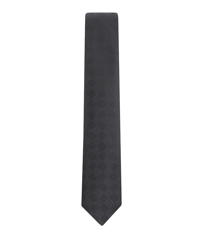 Calvin Klein Men's Lousie Grid Classic Tie