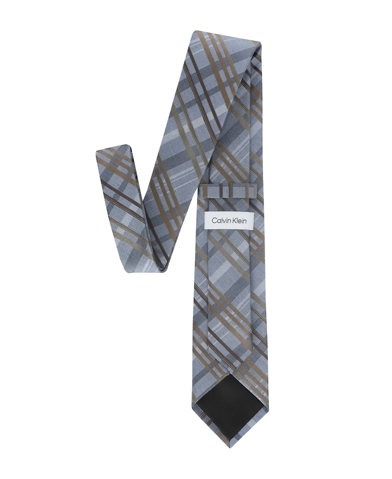 Calvin Klein Men's Charlotte Plaid Tie