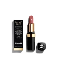 Free sample of Rouge Coco sample with any CHANEL beauty purchase of $100+ while supplies last