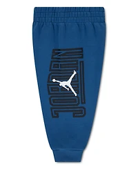 Jordan Baby Boys' Logo Long-Sleeve Top and Jogger Pants, 2-Piece Set