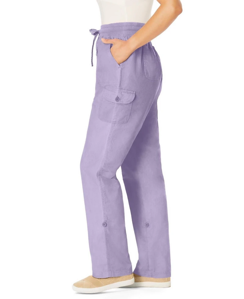 Woman Within Petite Within 2 in 1 Convertible Cargo Pant to Capri