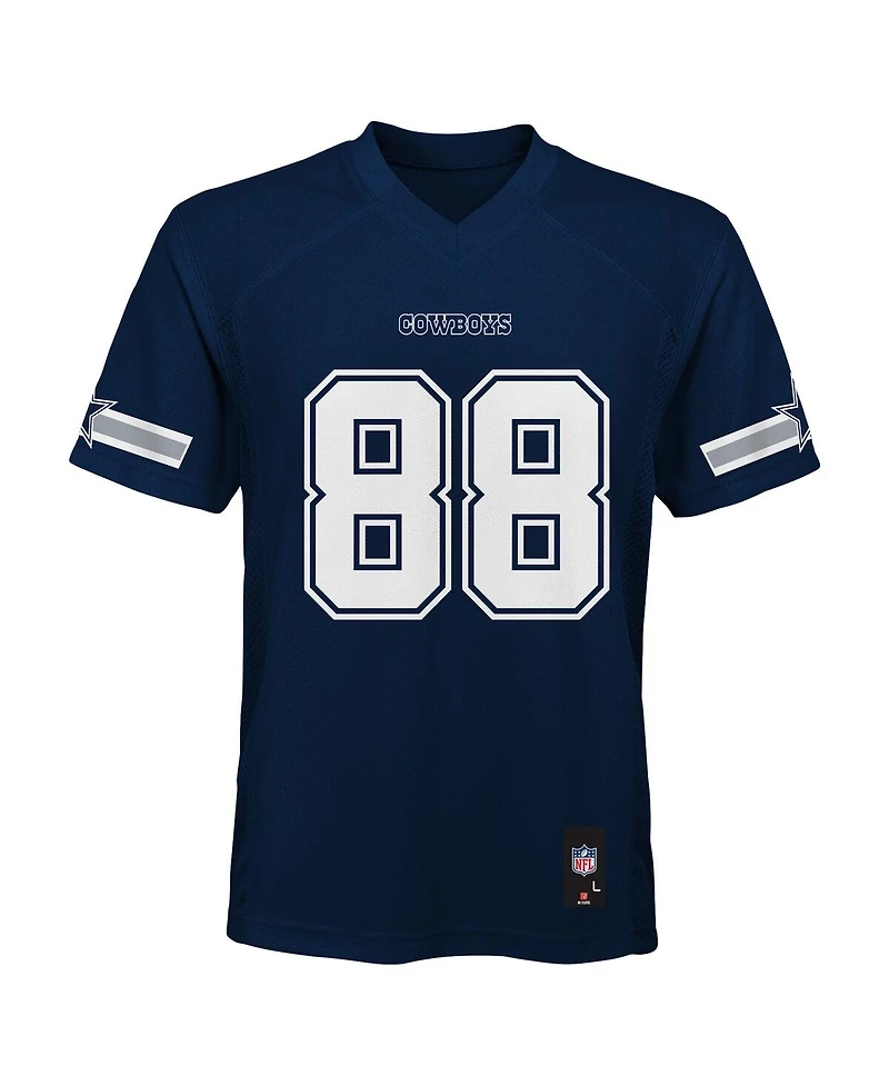 Outerstuff Big Boys and Girls CeeDee Lamb Navy Dallas Cowboys Replica Player Jersey