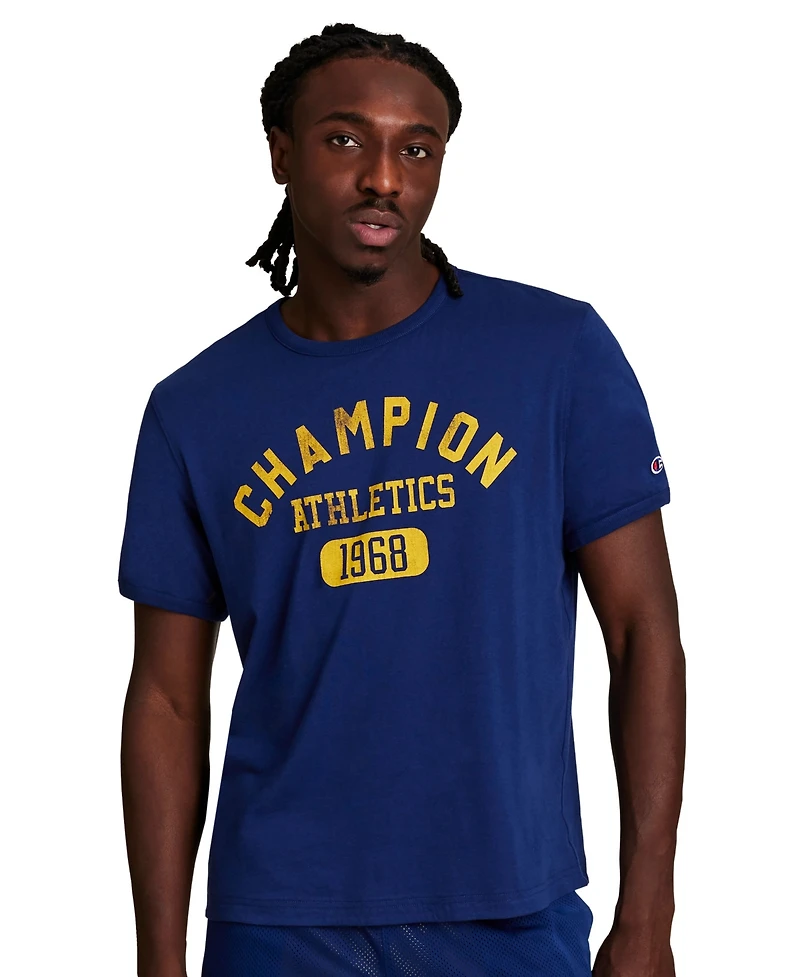Champion Men's Reversible Double-Sided Garment Short-Sleeve T-Shirt