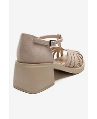 Prologue Shoes Women's Nolana Block Heel Sandal