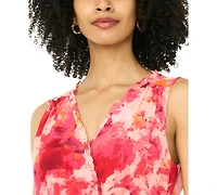 Sam & Jess Women's Sleeveless Surplice Neck Maxi Dress