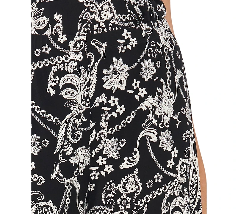 Sam & Jess Women's Wide-Leg Pull-On Pants