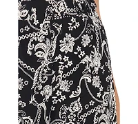Sam & Jess Women's Wide-Leg Pull-On Pants