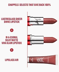 Mac Viva Glam Lustreglass Sheer-Shine Lipstick