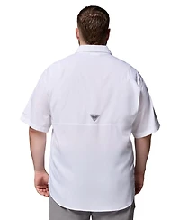 Columbia Men's White Florida Gators Big & Tall Tamiami Omni-Shade Button-Down Shirt