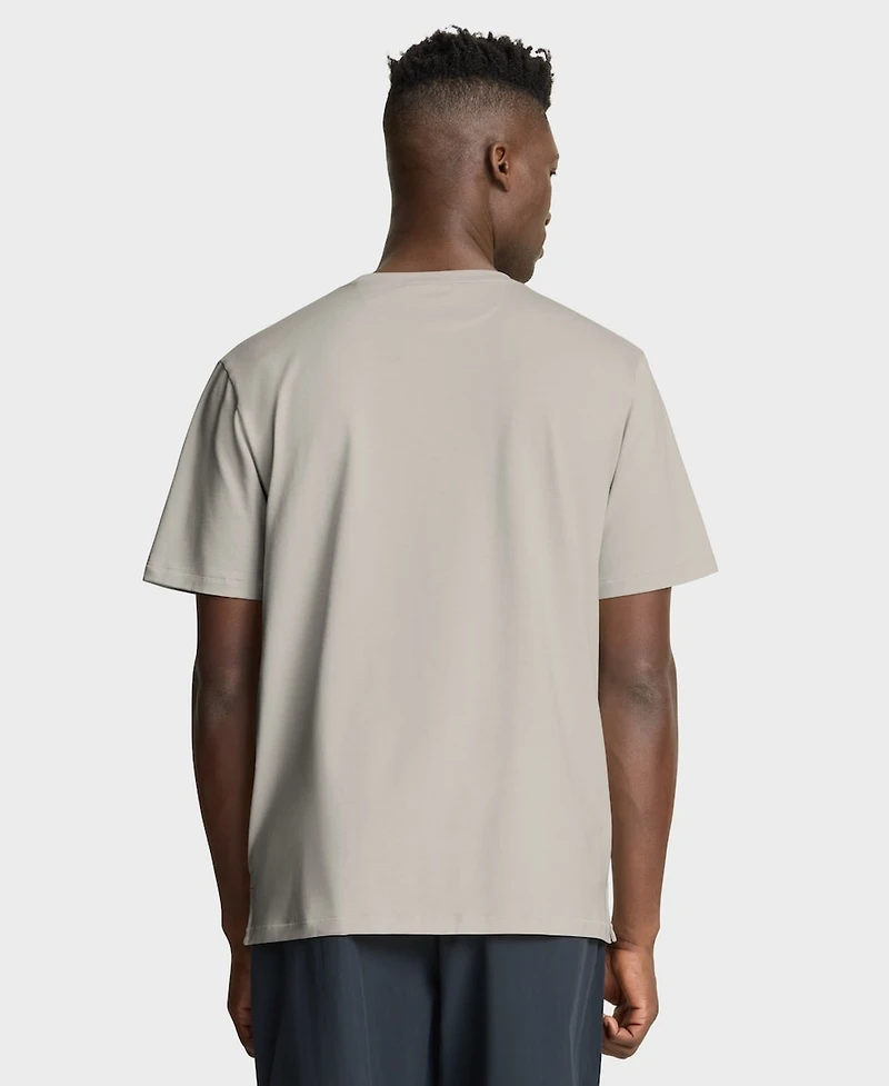 Fanatics Men's Cream New York Knicks Crossover Collection Pull Up Jumper Shot Premium T-Shirt