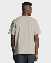 Fanatics Men's Cream New York Knicks Crossover Collection Pull Up Jumper Shot Premium T-Shirt