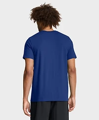Nike Men's Royal Philadelphia Phillies Tri-Blend Logo T-Shirt