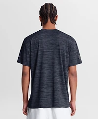 Nike Men's Navy Chicago Bears Sideline Double Covered Dri-fit Velocity T-Shirt