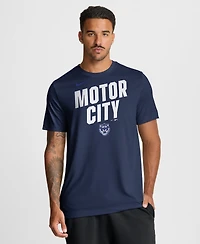 Nike Men's Navy Detroit Tigers City Connect Team Phrase Script Dri-fit T-Shirt