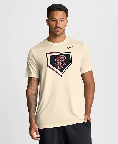 Nike Men's Natural Florida State Seminoles Primetime Baseball Icon Legend Dri-fit T-Shirt