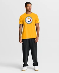 Nike Men's Gold Pittsburgh Steelers Essential Logo T-Shirt