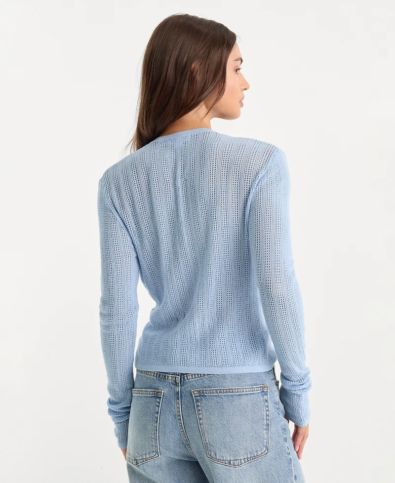 Good American Women's Long-Sleeve Cardigan