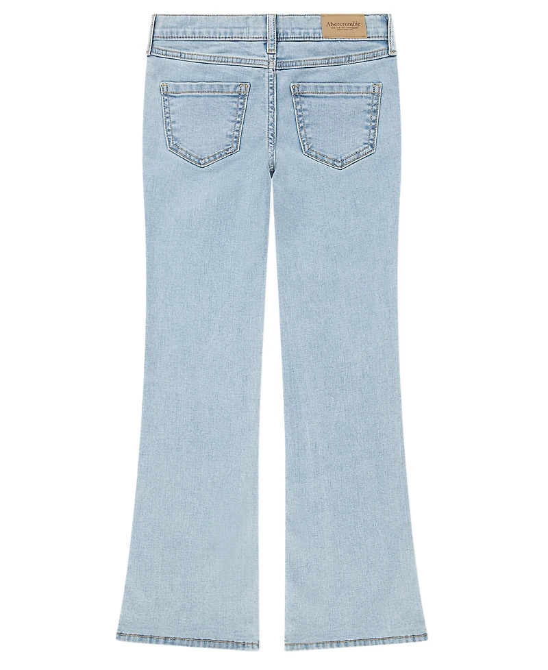 abercrombie kids Girls' 5-16 Eyelet Bootcut Jeans