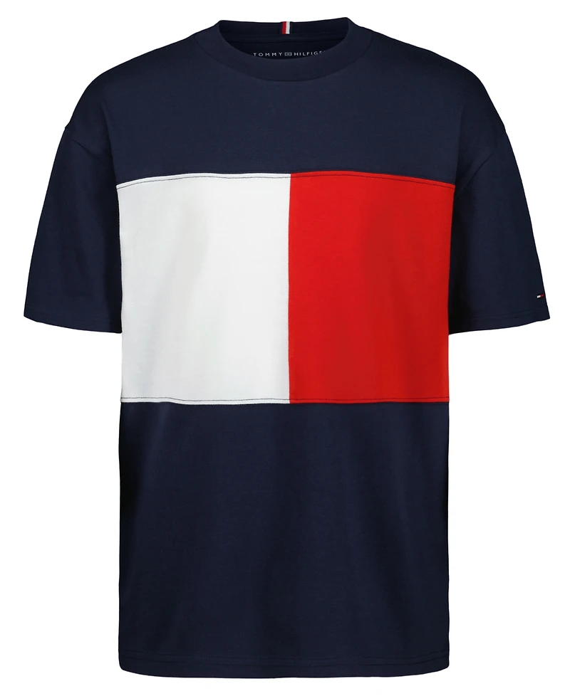 Tommy Hilfiger Boys' 8-20 Color-Block Short-Sleeve T-Shirt