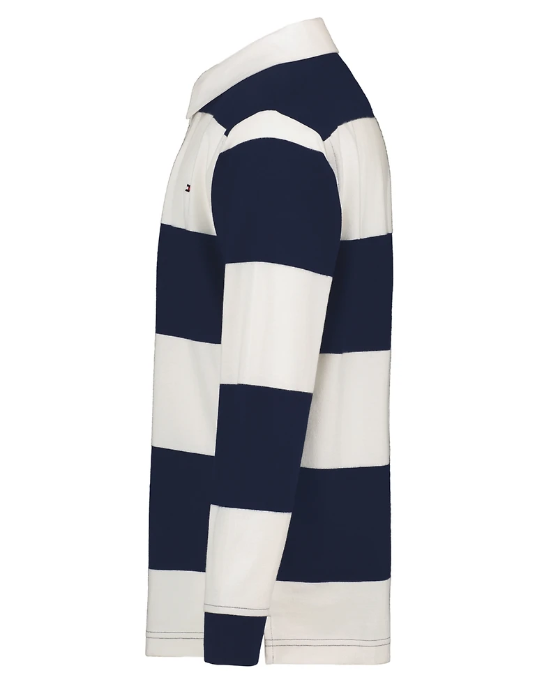 Tommy Hilfiger Boys' 8-20 Striped Rugby Polo Shirt