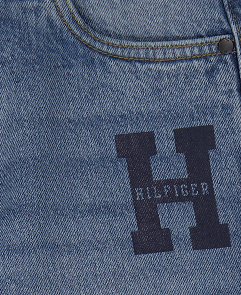 Tommy Hilfiger Boys' 8-20 Straight-Leg Logo Jeans