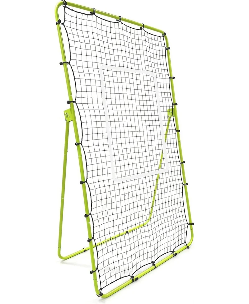 Xo Volleyball Rebounder Net, Multi-Angle Bounce Back Trainer, Portable Practice Net for Backyard Training
