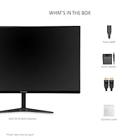 ViewSonic VX2718-pc-mhd 27" 16:9 Full Hd 165Hz Va Led Curved Gaming Monitor, Built-In Speakers
