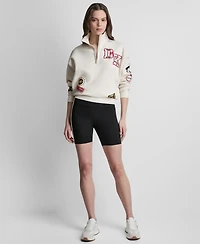 Dkny Sport Women's Balance Compression High-Waist Bike Shorts